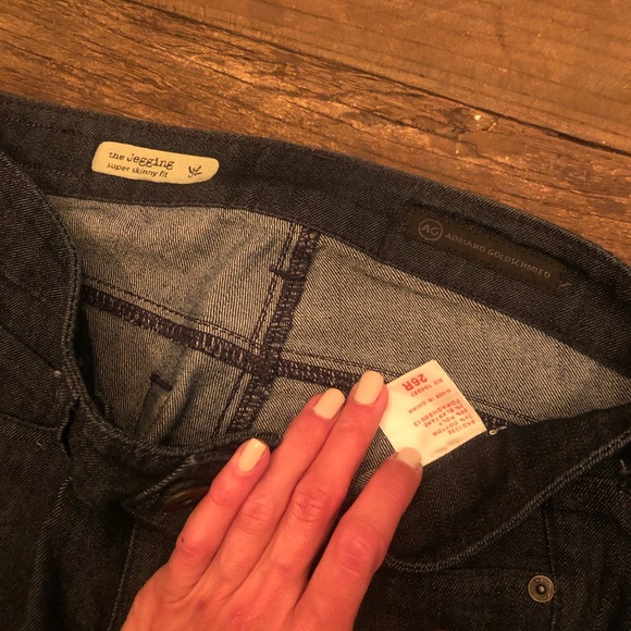 AG straight dark Denim 26 - Picture 7 of 8